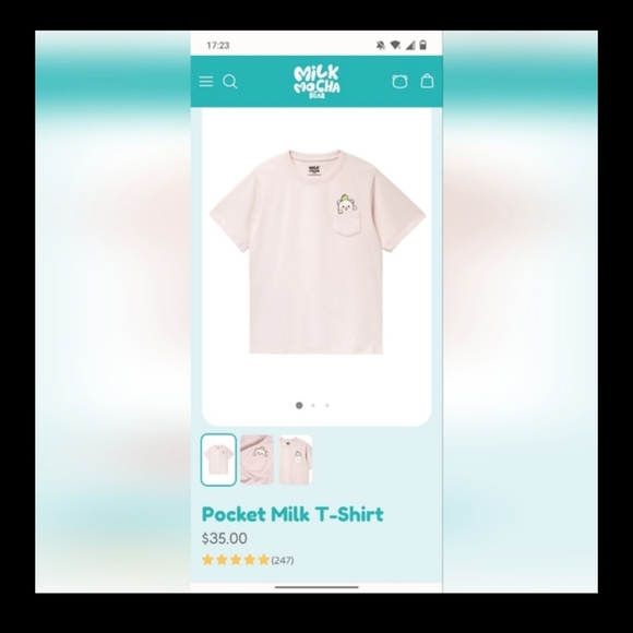 NWT Milk Mocha Bear T-shirt - Picture 2 of 6